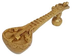 10814 Purpledip Door Handles In Pure Brass For Main Indian Musical Instrument Sitar Des