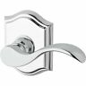 Pv.cur.tar.260 Baldwin Curved Privacy Door Lever With Traditional Arch 192014064328