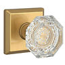 Pvcrytsr044 Baldwin Crystal Privacy Door Knob Brass 823079609260
