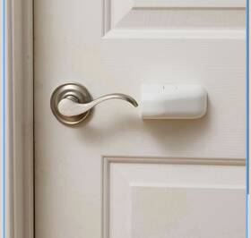 Qdos 712088434541 Safety Lever Handle Locks 4 Pack Door Lock - Child Proof Double Action