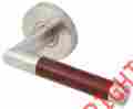 Ra213dr-32d Inox Ra Rosette Cabernet Lever Half Dummy Satin Stainless Steel