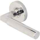 Ra221l472-32 Ra221l472 Inox Aurora Privacy Door Lever Set With Backset 633841552539