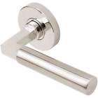Ra221l61-sp Ra221l61 Inox Aurora Passage Door Lever Set With Backset 633841552652
