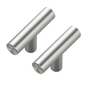 Rdt50ls15 Ravinte Decor 15 Pack Brushed Nickel Cabinet Knobs - Kitchen Silver P