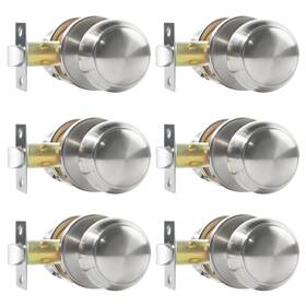 B0drnxmtfd Razcc Passage Door Knobs 6 Pack Satin Nickel For Hallway And Closet N