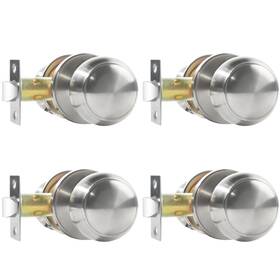 B0drnz9dyk Razcc Passage Door Knobs 4 Pack Satin Nickel For Hallway And Closet N