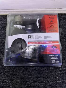 1658875 Reliabilt Olivia Keyed Lever Single-cylnder Deadbolt Lock Door Handle #1658875