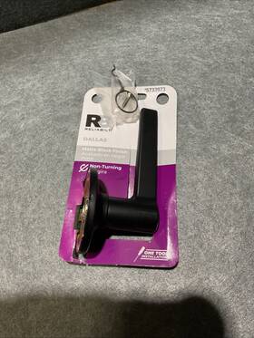 573-3973 Reliabilt Reliable False Handle Matte Black Item Number