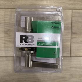 Reliabilt 883351771450 Dallas Satin Nickel Interior Or Hall/closet Passage Door Handle
