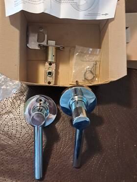 93560-030 Reliabilt 883351825153 Dallas Ashwood Passage Lever Open Box/new Silver