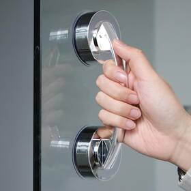 Renyqatt 743645503030 Shower Handle For Glass Door Nonmarking Handles Sliding Doors Windows Bathro
