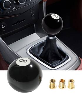 348h8hdt001 Reswish Esewalas Billiard Round Manual Gear Shift Lever Shifter Knob With 3 Adapters 348h8hdt001 Reswish Esewalas Billiard Round Manual Gear Shift Lever Shifter Knob With 3 Adapters
