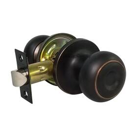Rs-dk-pa-00-orb-12 Ri-key Security New Passage Doorknob Interior Bedroom Closet Doors Oiled Rubbed Bronze Orb