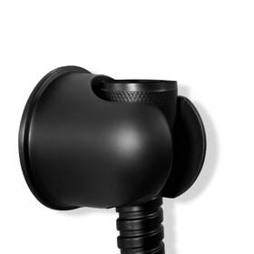Shw05 Rivoods Hand Held Shower Wand Holder - All Metal- 2 Ways Installation Bathroom Wall