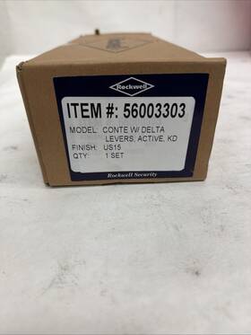 56003303 Rockwell 56 Series Contemporary Keyed Entry Multipoint Door Handle