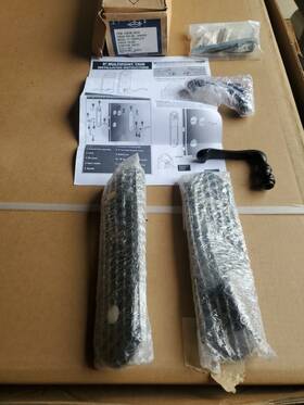 H401bl10b.b Rockwell 6494320 9 Inch Multipoint Trim Handle Set
