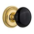 Ropblk Mrt 214 Kh Nostalgic Warehouse Black Porcelain Solid Brass Mortise Backset 640697169217