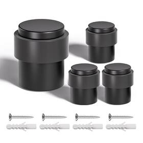 B09yy5d1x6 Sanato Ca Black Cylindrical Floor Mounted Stainless Steel 304 Door Stop Sto