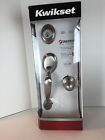 687da Satin Cylinder Smartkey Single Polo Knob Handle Dakota Nickel Kwikset