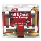 4001n Satin Doorknobs Wave Nickel Ace Lever 082901207566 Passage