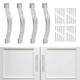 Savori 709445185401 Drawer Pulls Handle Bling Crystal Dresser Cupboard Closet Cabinet Ward