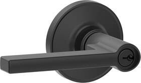 J54-sol-622 Schlage 043156007998 2-pack Solstice Keyed Entry Door Lever Matte Black