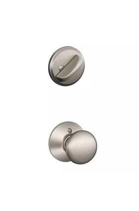 F59ply619 Schlage 043156165476 F59-ply 619 Plymouth Single Cylinder Interior Pack Nickel
