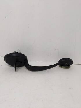 Schlage 043156175352 Plymouth Single Cylinder Handleset And Georgian Knob Aged Bronze