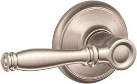 Schlage 043156175819 F10 V Bir 619 Birmingham Hall And Closet Lever Satin Nickel