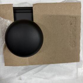 Schlage 043156340279 Plymouth-addison Matte Black Dummy Door Knob