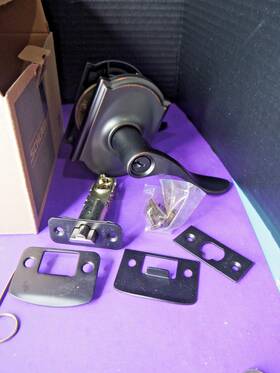 F51a Schlage 043156453481 Acc 716 Accent Keyed Entry Door Lever Set With Addison Trim No Keys