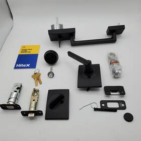 Schlage 043156457335 F60 622 Lat Cen Century Front Entry With Latitude Lever Deadbolt Keyed