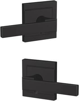 Fc21 Schlage 043156661077 Lot Of 6 Nbk 622 Uld Northbrook Lever With Upland Trim Matte Black
