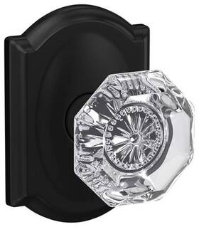 Fc21alx622cam Schlage 043156661251 Fc21-alx-cam Custom Alexandria Passage And Privacy Door - Black