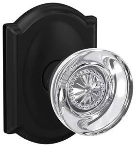 Fc21hob622cam Schlage 043156661336 Fc21-hob-cam Custom Hobson Passage And Privacy Door Knob - Black