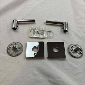 Fc172 Schlage 043156663842 Non-turning Door Knob Bright Chrome Brw 625 Col
