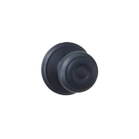 Schlage 043156730117 Georgian Matte Black Passage Hall/closet Door Knob