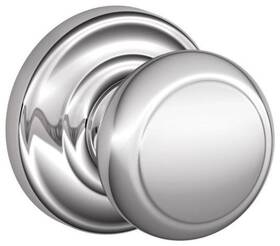 Schlage 043156820030 F10-and-and Andover Passage Door Knob Set - Chrome