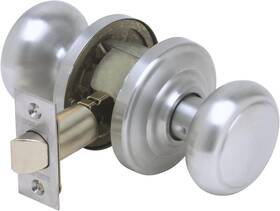 Schlage 043156820047 Andover Passage Knob Rose Satin Chrome Fa10and626/f10and626and
