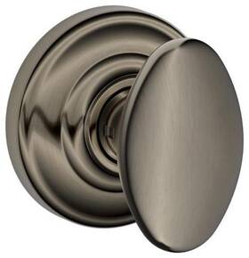 Schlage 043156820276 F10-sie-and Siena Passage Door Knob Set - Grey