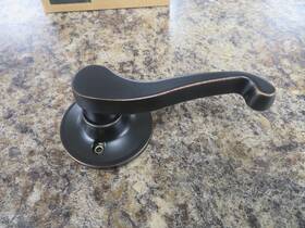 J170 Schlage 043156895458 J Series Lasalle Aged Bronze Dummy Door Lever Rh Right-handed New