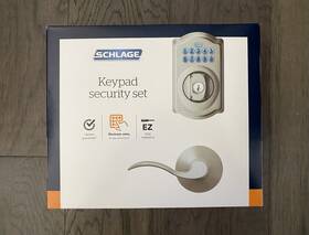 Schlage 043156901531 Keypad Security Set Satin Nickel Schlage 043156901531 Keypad Security Set Satin Nickel
