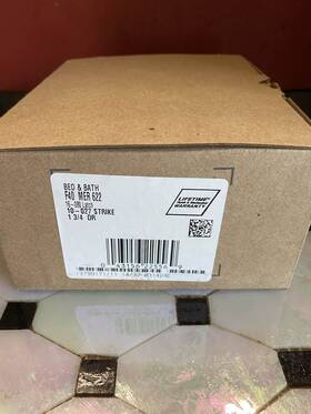 Schlage 043156947265 F40 Mer 622 Merano Bed Bath Privacy Door Lever