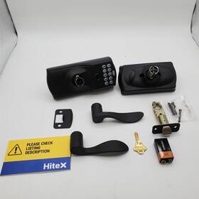 Fe595 Schlage 043156981427 Cam 622 Acc Keypad Entry With Flex Electronic Lock Matte Black
