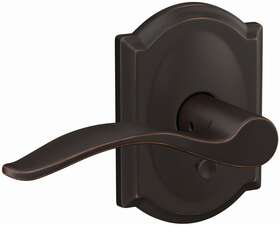 Fc21pen716cam Schlage 194555010451 Fc21-pen-cam Custom Pennant Passage Or Privacy Door Lever - Bronze