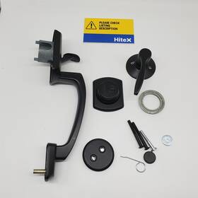 F93grw622lh Schlage 194555181816 Greenwich Left Handed Door Lever Matte Black No Keys