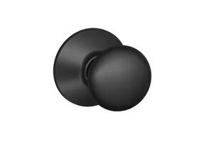 Schlage 445050146170 Plymouth Matte Black Passage Hall/closet Door Knob