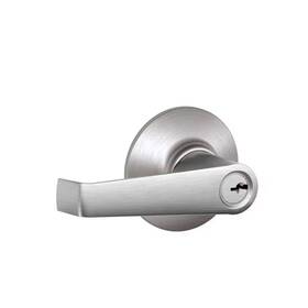 Schlage 711182007984 Elan Satin Chrome Light Commercial Keyed Entry Door Handle