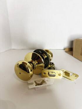 A10sorb612 Schlage Orbit Passage Knob Satin Gold #8kz