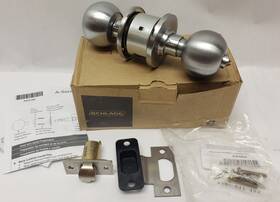 A53jd Schlage Satin 1 3/4 Inch Commercial Residential Entry Door Knob No Key 7d3